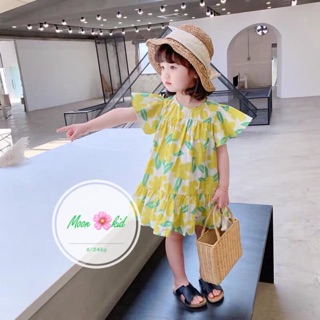 Váy đũi tơ Daisy cho bé gái