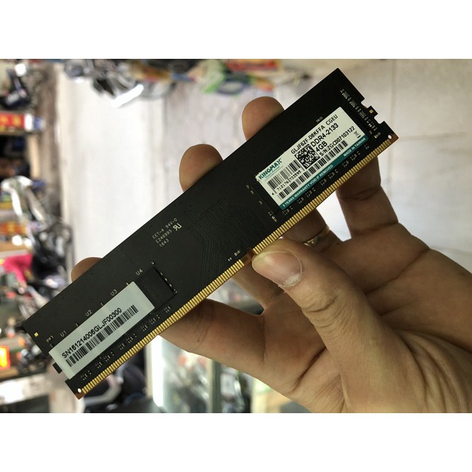 Ram Kingmax 4GB DDR4 Bus 2133Mhz hàng tháo máy