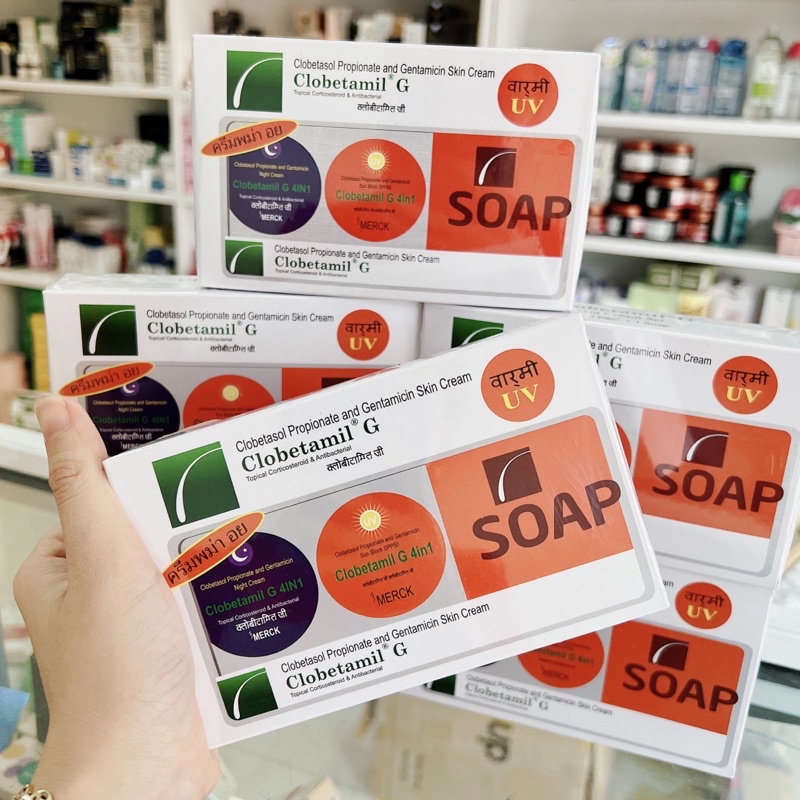 Bộ kem mờ nám cao cấp Clobetamil G Thái Lan mẫu mới nhất