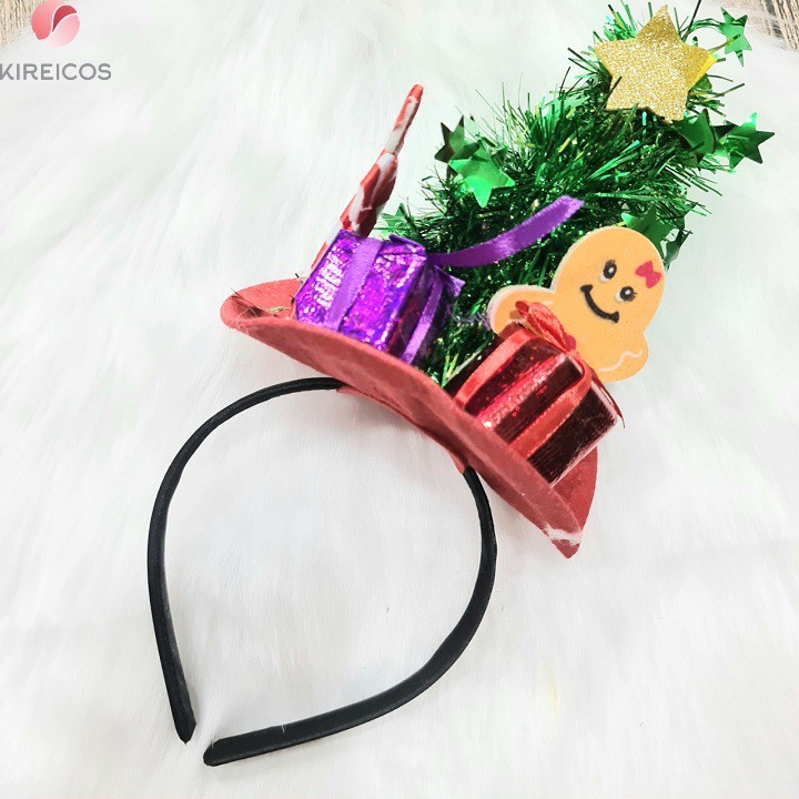 Cài Tóc Cây Thông Noel Lấp Lánh Có Quà Siêu Cute