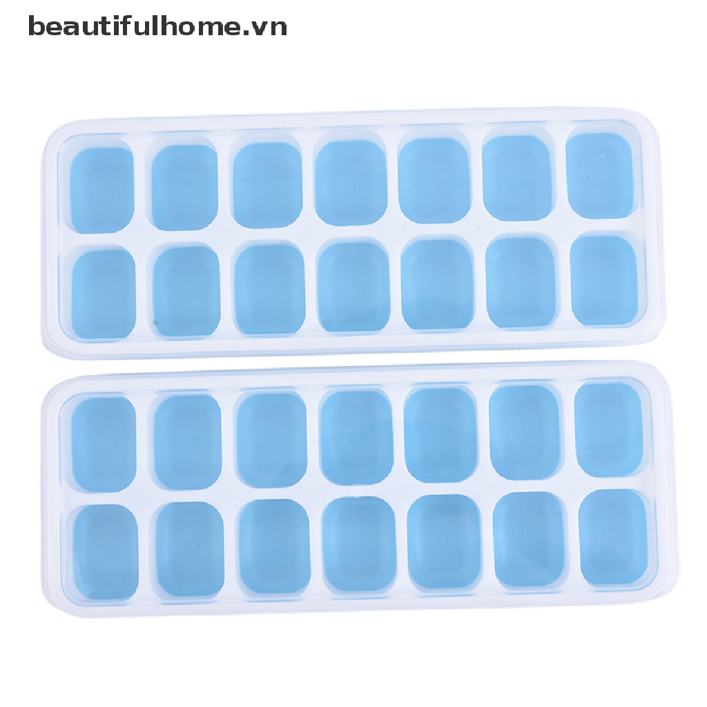 Khuôn Silicone Làm Đá / Thạch / Cocktail Có Tay Cầm Tiện Dụng