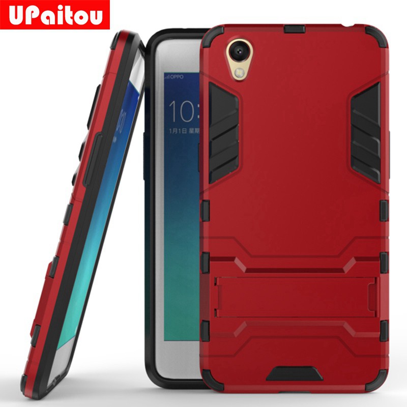 Ốp lưng Oppo A37 (neo9), ốp Iron Man chống sốc có giá đỡ | BigBuy360 - bigbuy360.vn