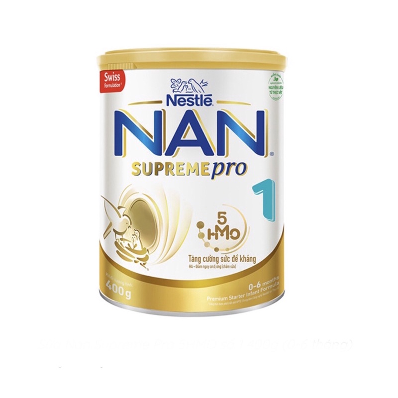 Sữa Bột Nestle Nan Supreme PRO 1 - Hộp 400g