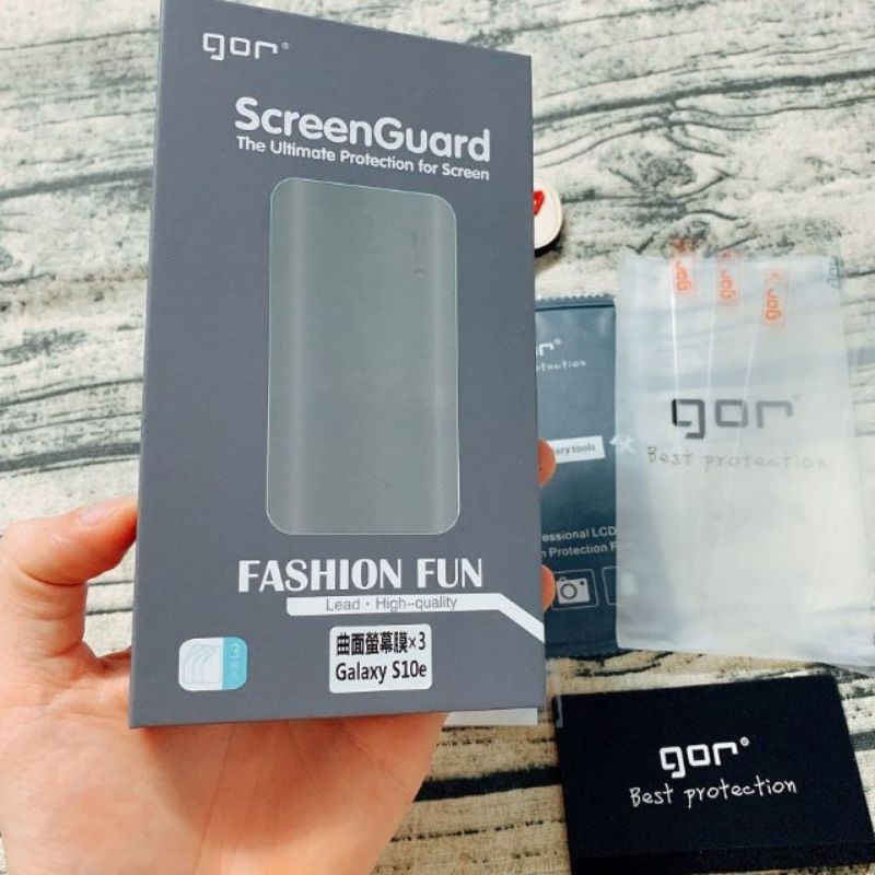 bộ 3 dán dẻo gor samsung S10e chuẩn đẹp
