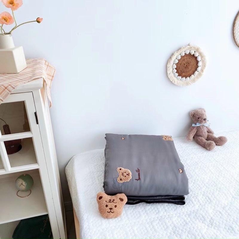 Chăn Tencel Gấu hàng cao cấp