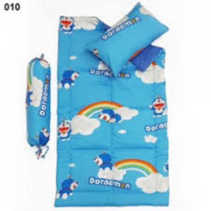 Bộ Nệm Gối 3 Món 100% Cotton Thắng Lợi Cao Cấp Cho Bé Trai & Gái (Từ 0 - 5 Tuổi) : Giao Hình Ngẫu Nhiên