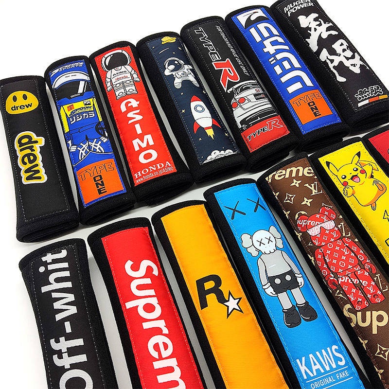 Miếng đệm dây an toàn dày dặn JDM BQP4 dùng cho trẻ em trên xe ô tô