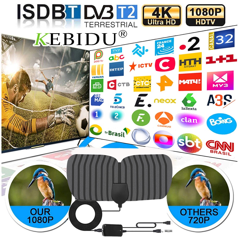 Ăng Ten TV Kỹ Thuật Số HDTV 4k Và Phụ Kiện