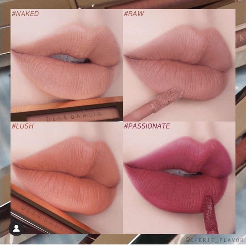 SON KEM LÌ DEAR DAHLIA SENSUOUS MATTE LIP SUIT HÀN QUỐC