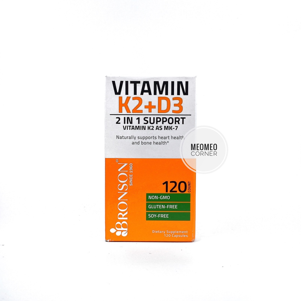 Vitamin K2 + D3 Bronson Mỹ