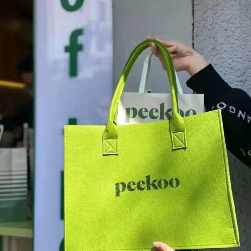 Túi Peekoo xanh lá size to hot trend