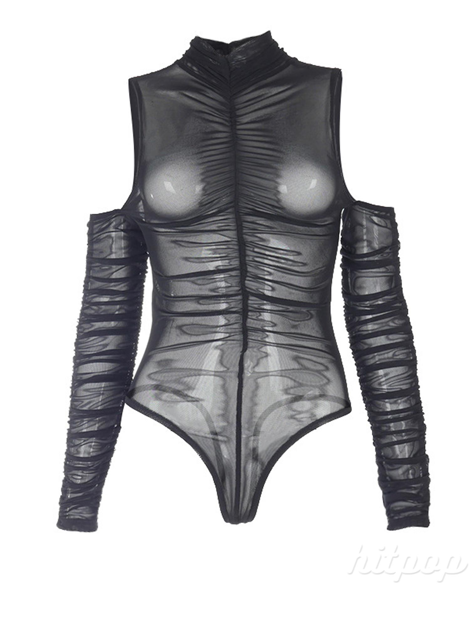 Áo Liền Quần Dài Tay Xuyên Thấu Gợi Cảm Cho Nữ | BigBuy360 - bigbuy360.vn