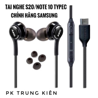 Tai nghe samsung s20,Note10 Chính Hãng,chân cắm TypeC