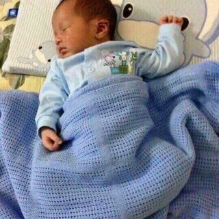 [Loại To] CHĂN LƯỚI XUẤT NGA CHỐNG NGẠT BỐN MÙA CHO BÉ LOẠI TO 1M5