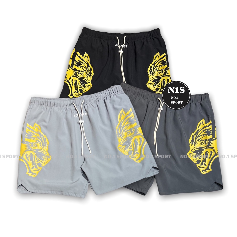 [Hàng Siêu Chất] Quần Short Gym Dark Sport - Full Phụ Kiện