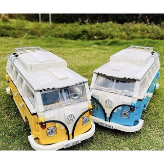Mô hình đồ chơi xếp hình lắp ráp Xe Cắm Trại Camper Van T1