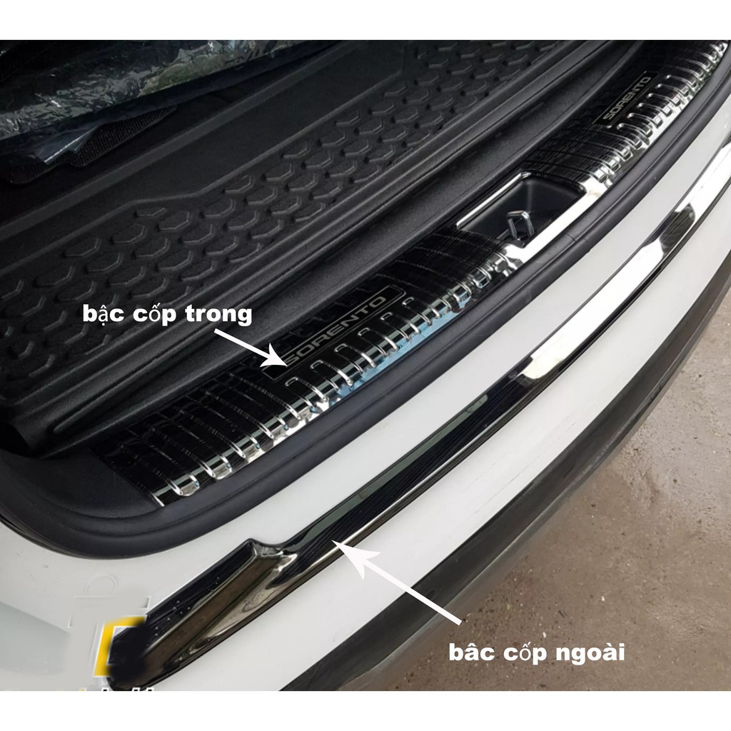 Chống Trầy Cốp Xe Kia Sorento 2021 2022 2023 Có 2 Mẫu lựa chọn