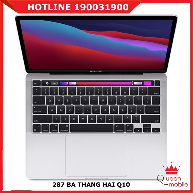 Macbook Pro M1 13" 2020 Silver MYDA2 - Apple M1 256GB SSD - Hàng chính hãng