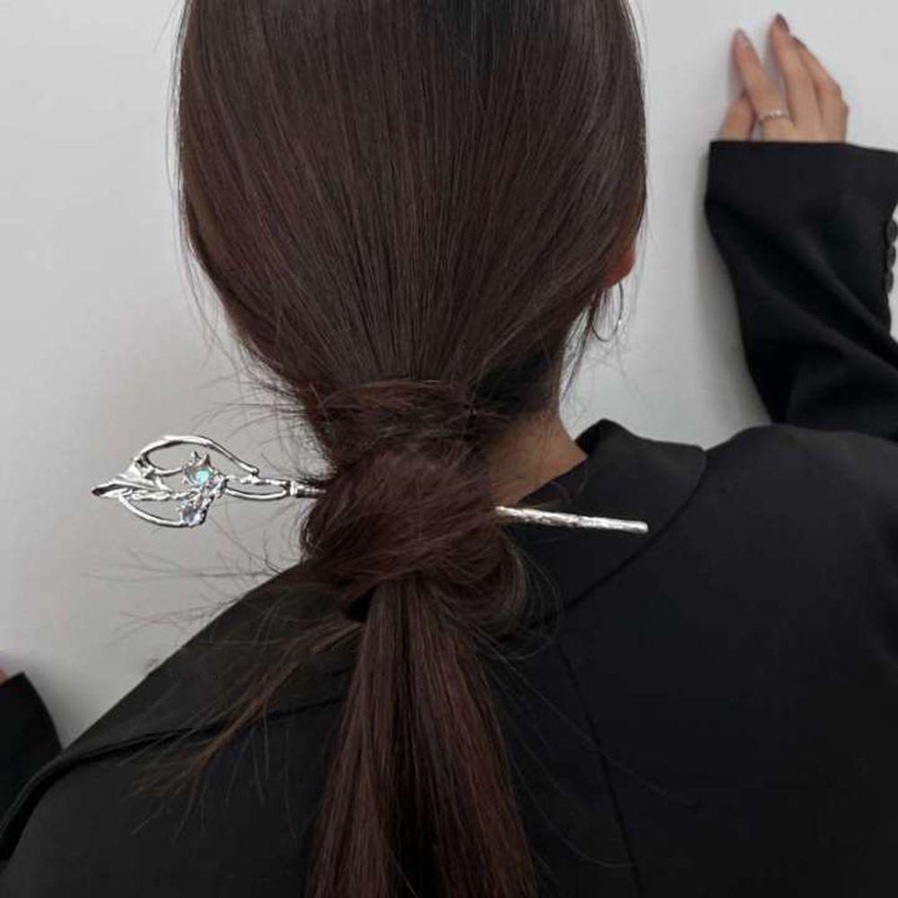 Kẹp Tóc Thiết Kế Đơn Giản Thanh Lịch Cho Nữ|Hợp Kim Phong Cách Sang Trọng Nhẹ|Băng Đô Thời Trang