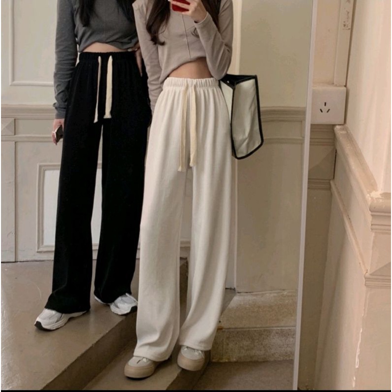 Quần ống suông unisex bigsize nam nữ 40kg - 97kg