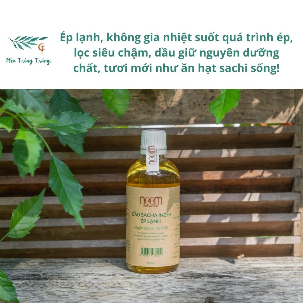 Dầu sachi ép lạnh Noom dưỡng da