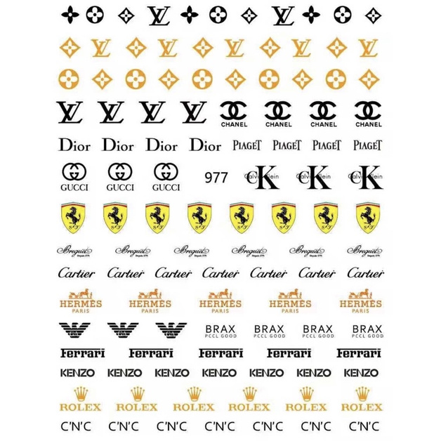 MIẾNG DÁN MÓNG TAY STICKER 977