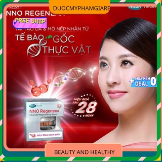 Date mới Serum NNO Regenexx Tế bào gốc thực vật 100% thành phần từ thiên nhiên