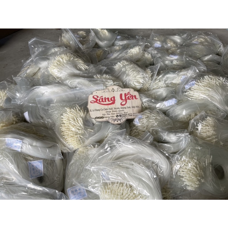 Combo 50 dây tiêm kết nối xilanh tiêm heo , trâu bò