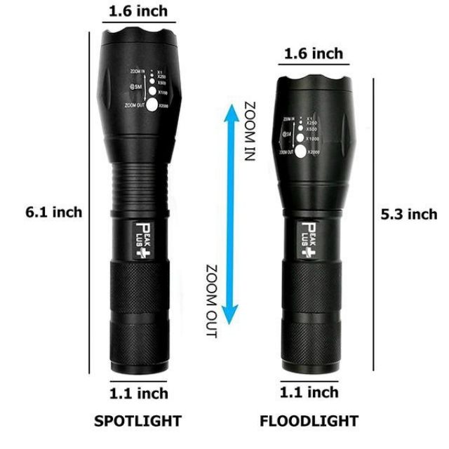 Đèn Pin Sạc Siêu Sáng CREE Led XML-T6
