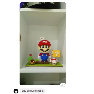 Bộ lắp ráp Lego 3D Super Mario size lớn 25cm