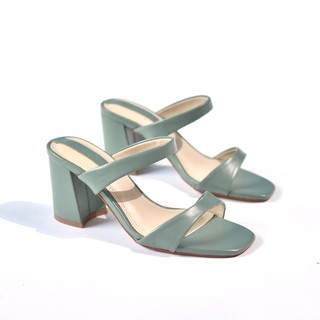 Giày sandal gót thô Merly 1342