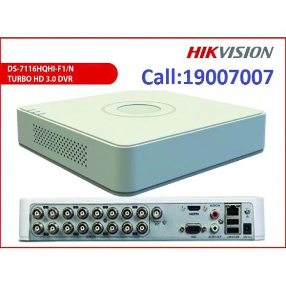 Đầu ghi hình HD-TVI 8 kênh TURBO 3.0 HIKVISION DS-7108HGHI-F1/N