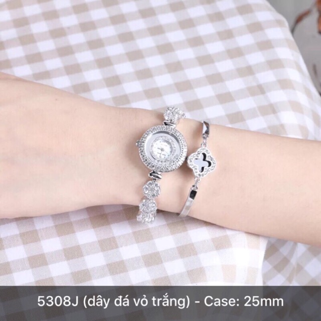 Combo 2 Đồng Hồ Nữ Chính Hãng Royal Crown 5308J-RG + 3628ST (đỏ,đen) | BigBuy360 - bigbuy360.vn