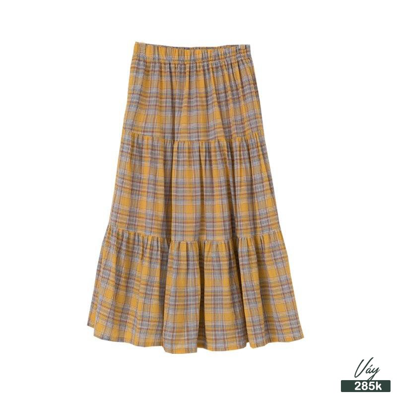 Chân váy caro tầng Salom 063 | BigBuy360 - bigbuy360.vn