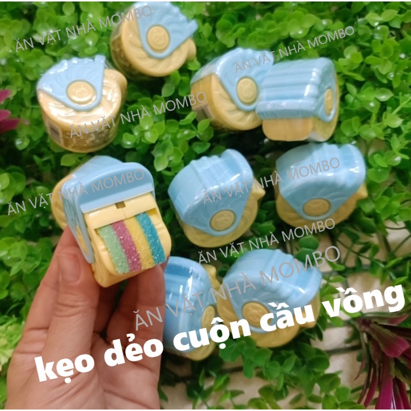 Kẹo dẻo cuộn cầu vòng vui nhộn chua chua ngọt ngọt