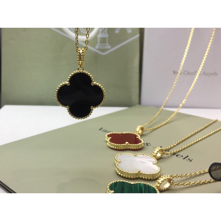 Vòng cổ Hình Cỏ Bốn Lá Thời Trang Thanh Lịch Dành Cho Nữ