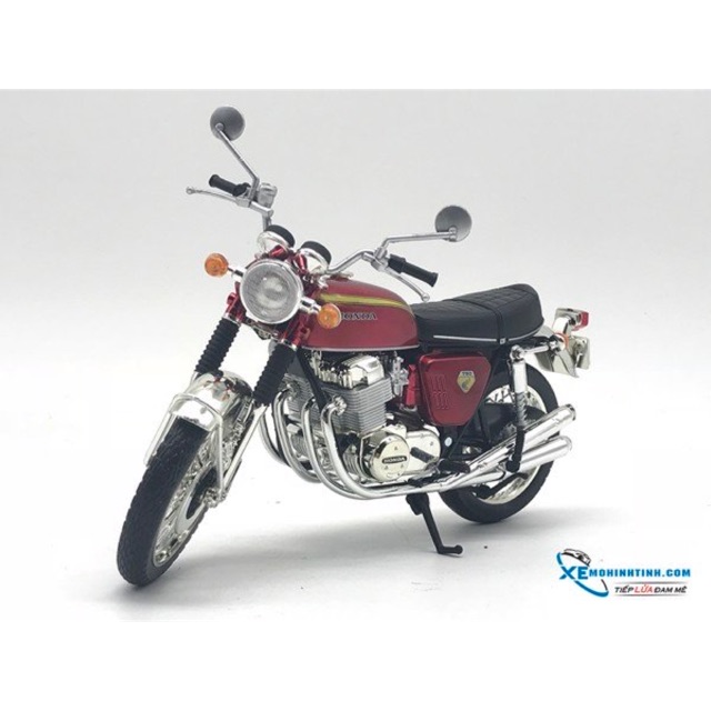 Xe mô hình Honda Dream CB750 Four 1969 Joycity 1:12 (Đỏ)