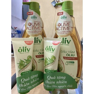 Dầu tắm dưỡng ẩm da ôliv oliu [hàng chính hãng] [650ml]