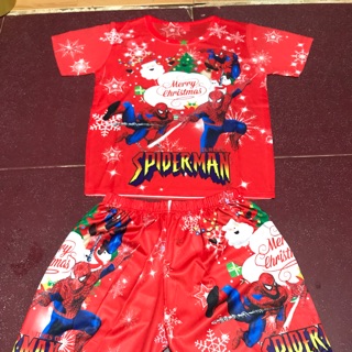 Bộ thun siêu nhân và ông già Noel cho bé18-27kg