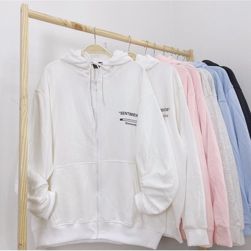 Áo khoác Hoodie Dây Kéo SENTI + Ảnh thật | BigBuy360 - bigbuy360.vn