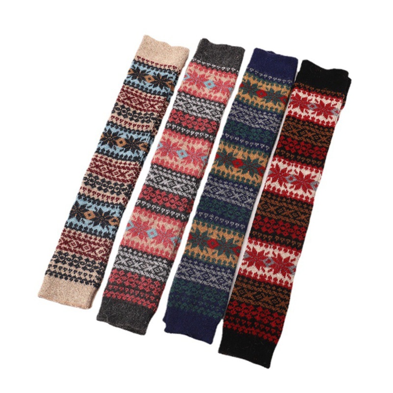 Đôi Tất Chân Len Giữ Ấm Mang Bốt Thời Trang Cho Nữ