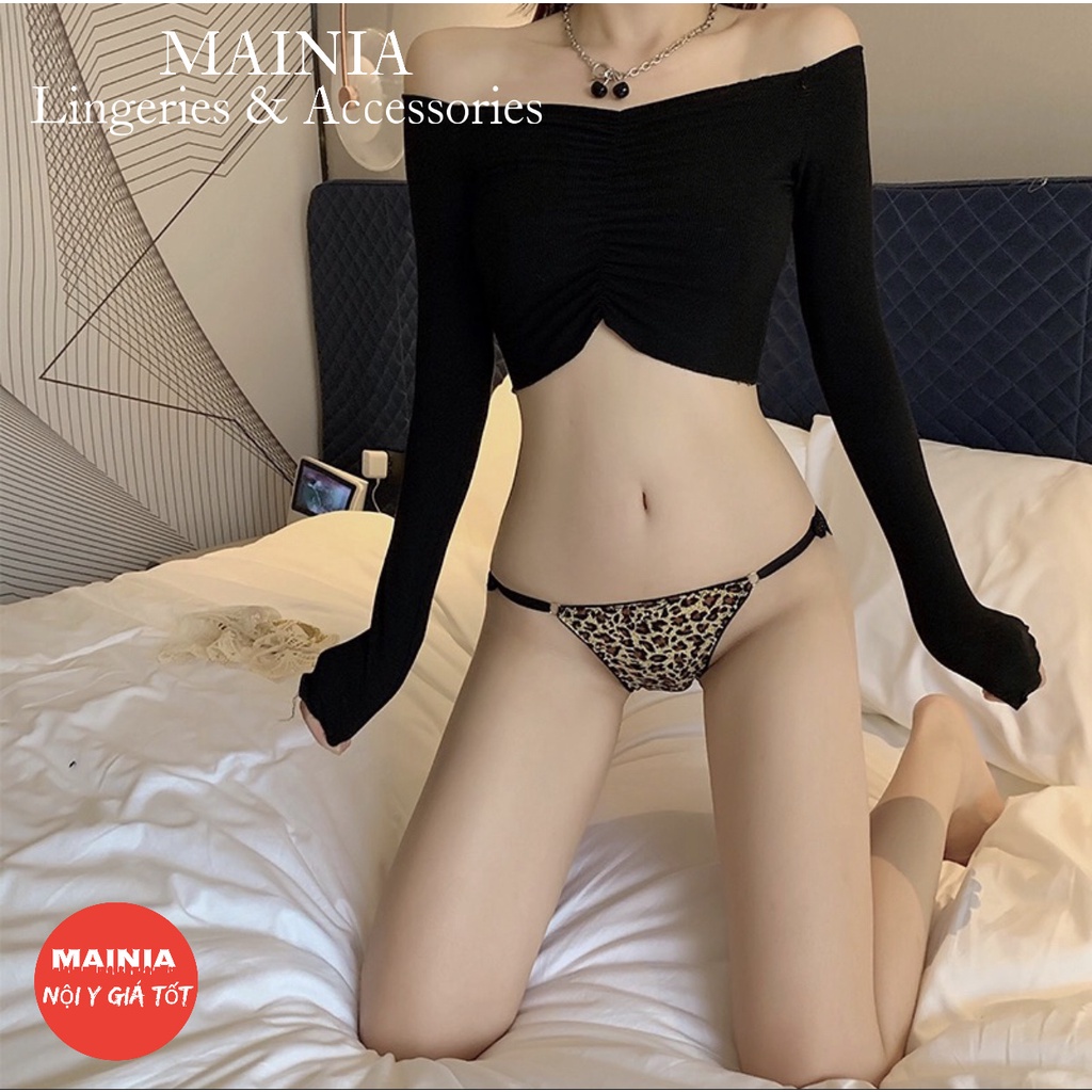 Quần Lót Ren Nữ Bigsize Thun Lạnh Hoạ Tiết Hổ Báo Chíp Nữ Cao Cấp Form To Mainia Shop