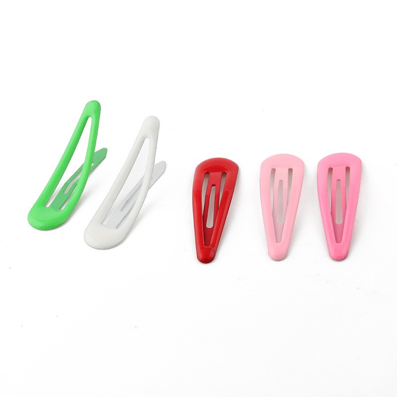 Set 10 Kẹp Tóc Màu Sắc Kẹo Ngọt Xinh Xắn Cho Bé Gái