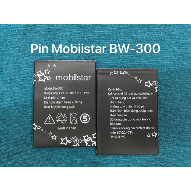 Pin Mobiistar Lai ZUMBO(BW300) Zin