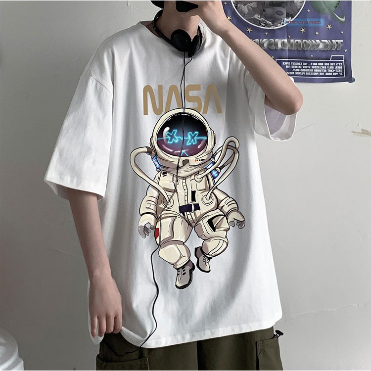 [Mẫu Mới] Áo Thun Nam Nữ Unisex Form Rộng Tay Lỡ Cổ Tròn Phi Hàng Gia mixxstoreTOP NAM 178V1