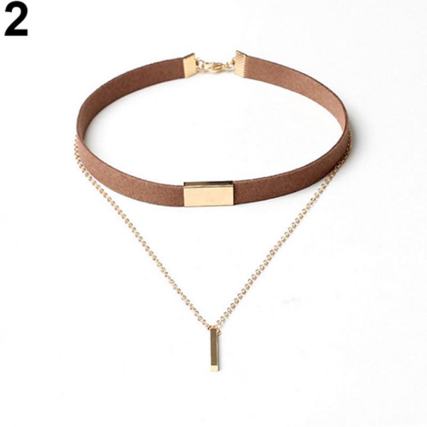 Vòng cổ choker dây xích cá tính