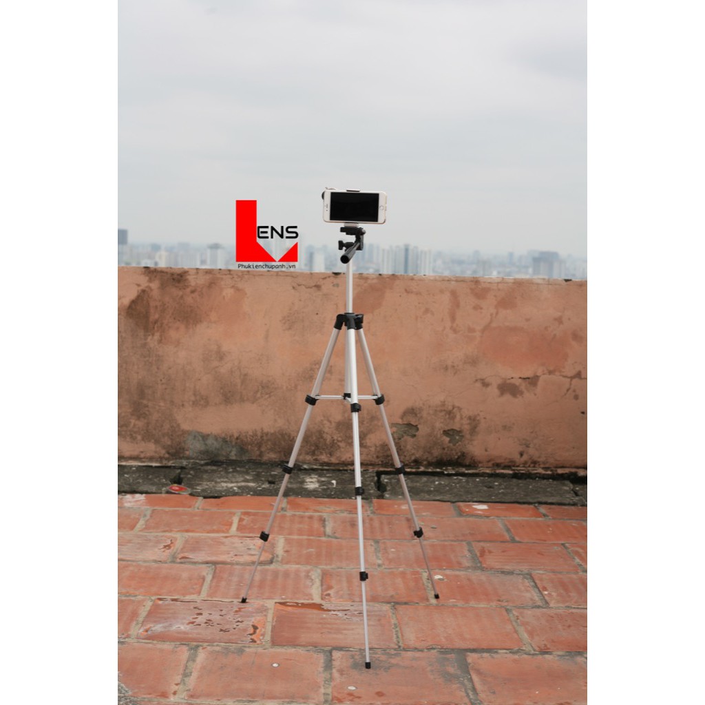 Giá đỡ chụp ảnh cho điện thoại, máy ảnh Tripod TF-3110, gậy chụp hình