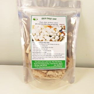 Bạch Phục Linh - Túi 500gr dùng trong trường hợp  viêm loét dạ dày, chảy máu đường tiêu hoá
