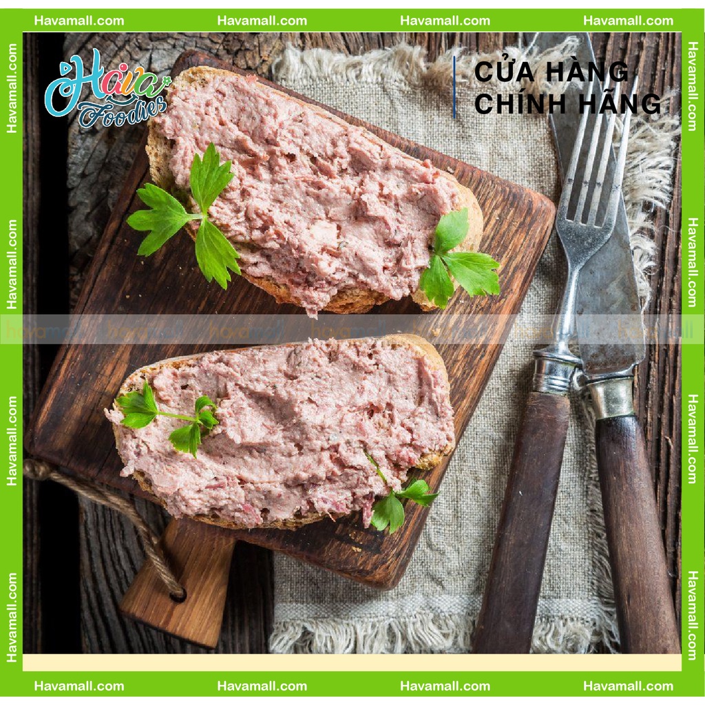 [HÀNG CHÍNH HÃNG] Pate Thịt Đùi Heo Xông Khói Hénaff 130gr – Smoked Ham Pate