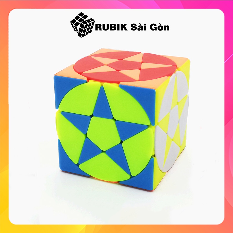 Rubik Biến Thể Pentacle 3x3 Cube Rubic Ngôi Sao Năm Cánh Stickerless Đồ Chơi Thông Minh Cho Bé